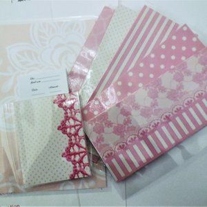 5 Cash Envelopes Laminated Set for budgeting and saving money